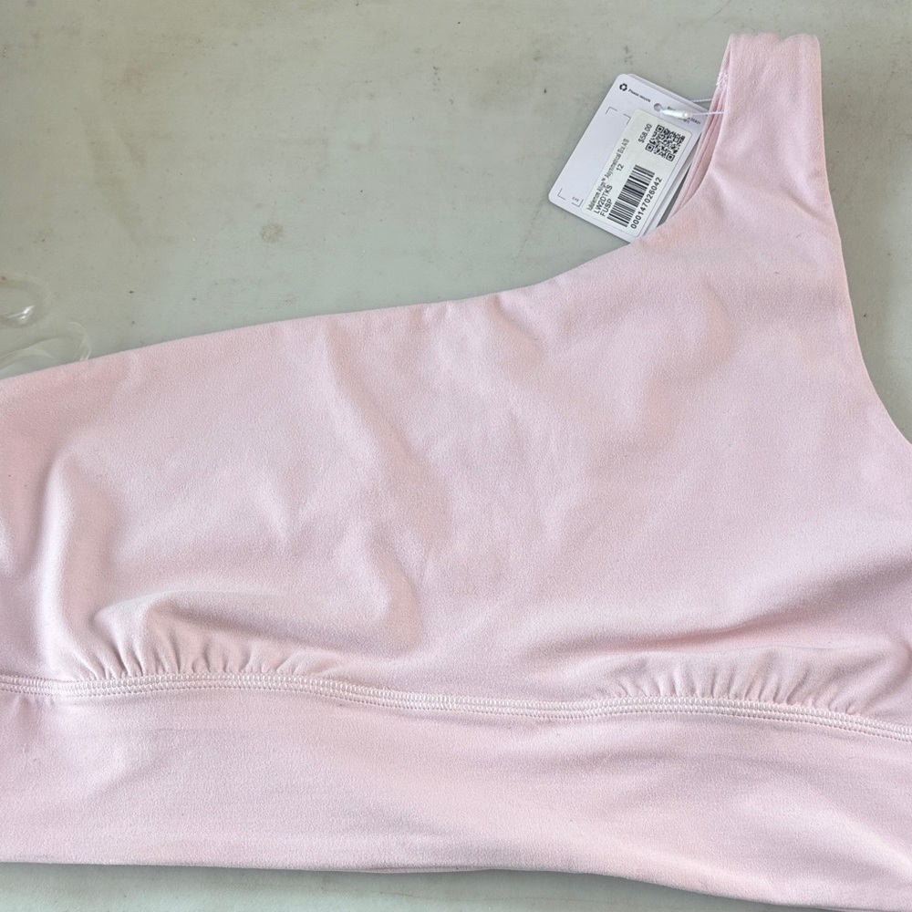 Lululemon One-Shoulder Pink Bralette